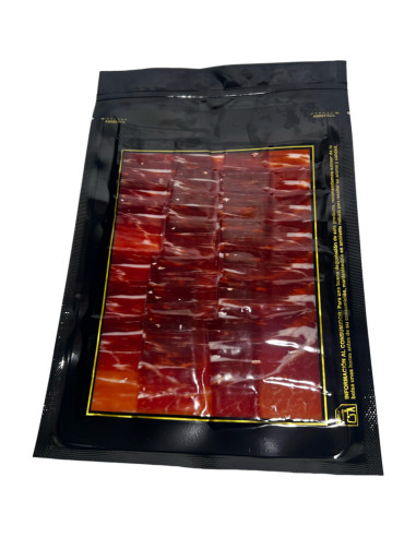 JAMÓN DE BELLOTA IBÉRICO 50% RAZA IBERICA LONCHEADO