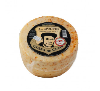 QUESO DE OVEJA CON CHILI