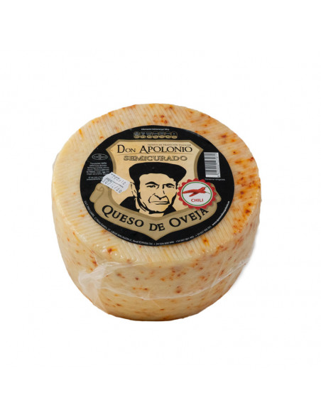 QUESO DE OVEJA CON CHILI