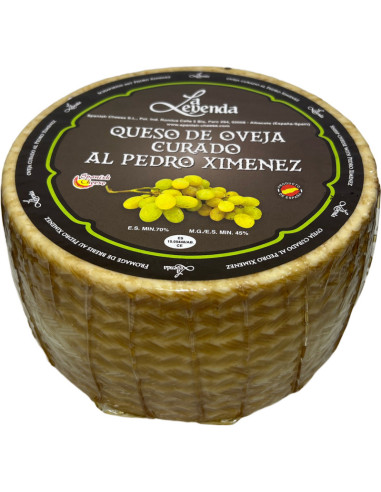 QUESO DE OVEJA CURADO AL PEDRO XIMENEZ