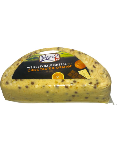 QUESO CON CHOCOLATE Y NARANJA
