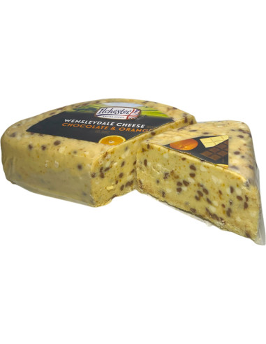 QUESO CON CHOCOLATE Y NARANJA