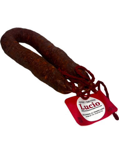 CHORIZO AHUMADO DE CERDO  LUCIO